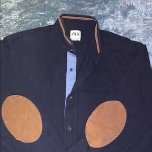 Zara Men’s long Sleve button down shirt